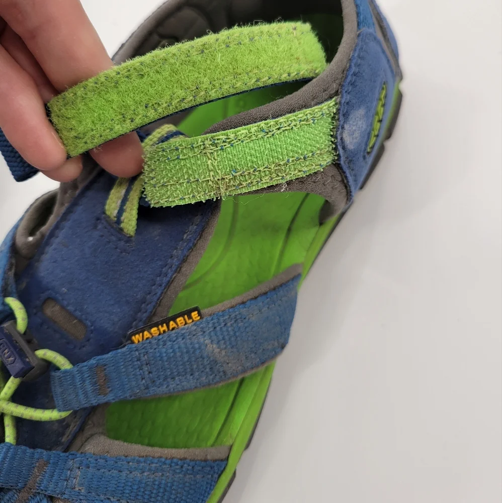 Men's Keen Sandals Size 7 Blue Green